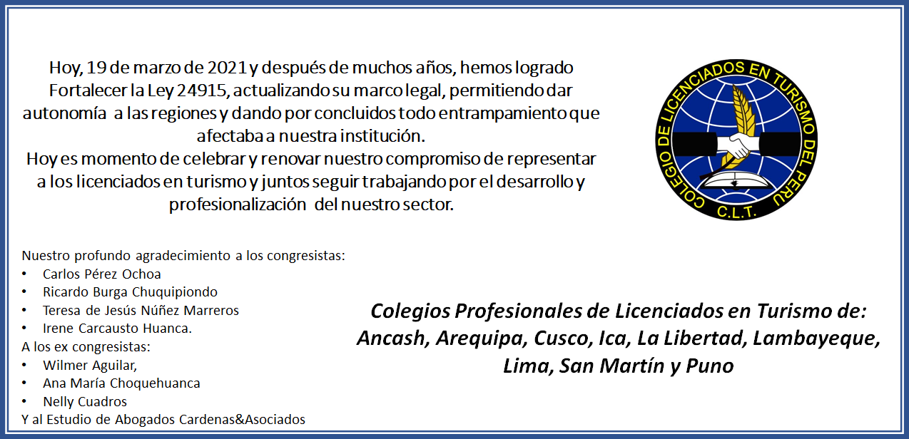 Documento de actualización de la Ley de Creación